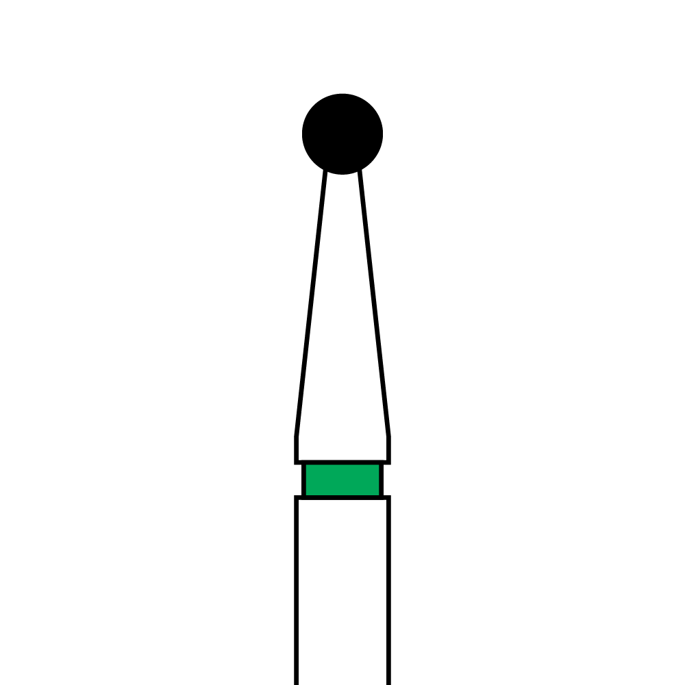 PONTA DE DIAMANTE NATURAL JOTA FG -1014G