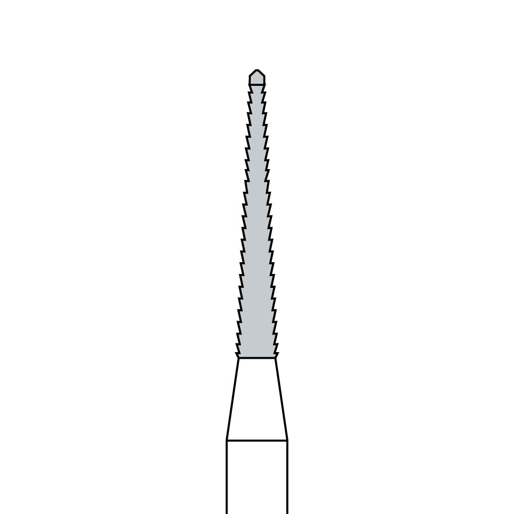 BROCA CIRÚRGICA LINDEMANN C162 -1.6mm PEÇA DE MÃO