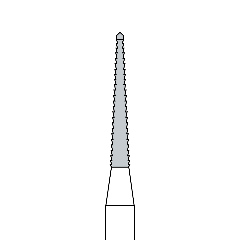BROCA CIRÚRGICA LINDEMANN C162 -1.6mm CONTRA ÂNGULO LONGA