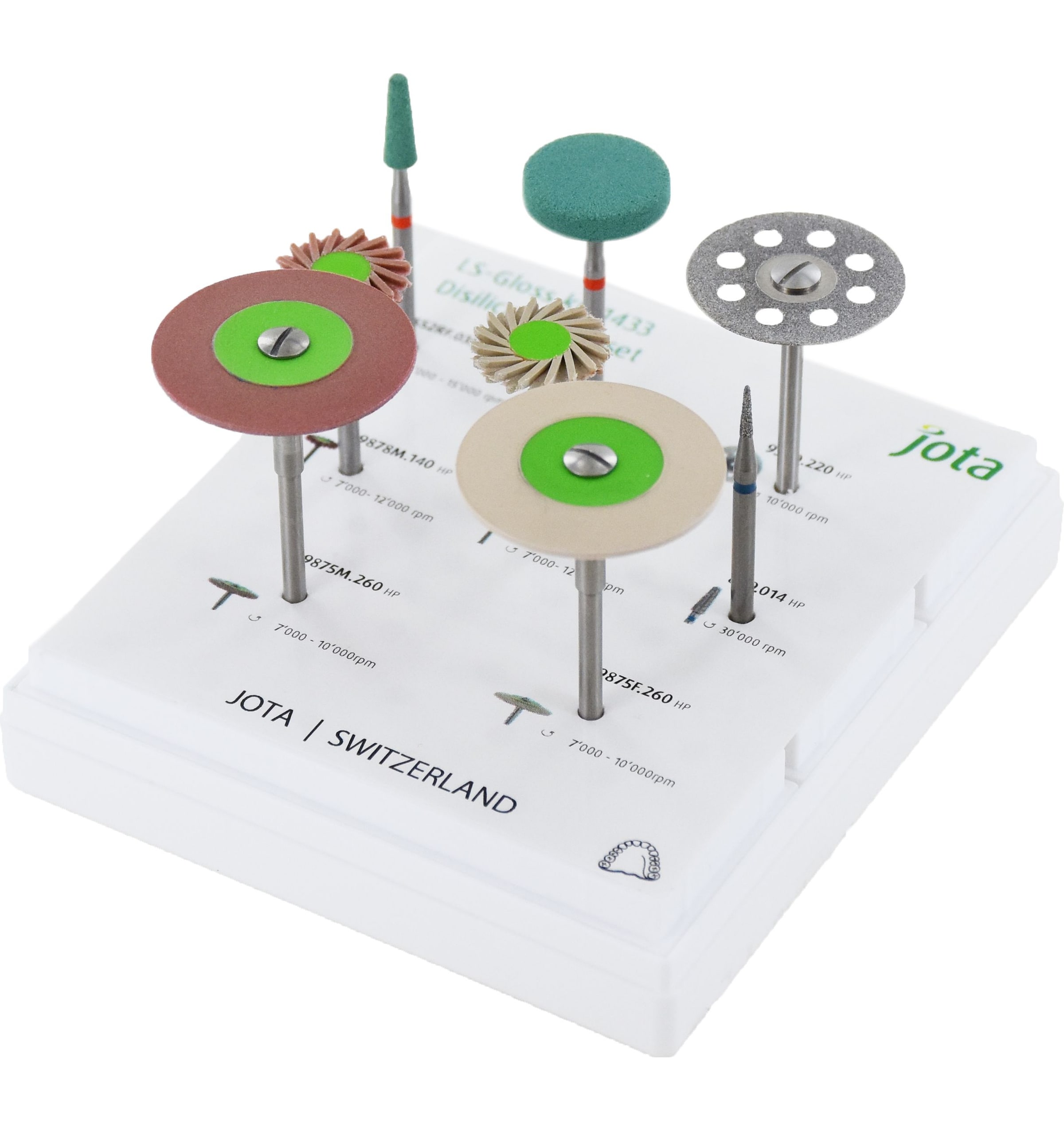 KIT JOTA "LS GLOSS- LAB" PARA DISSILICATO
