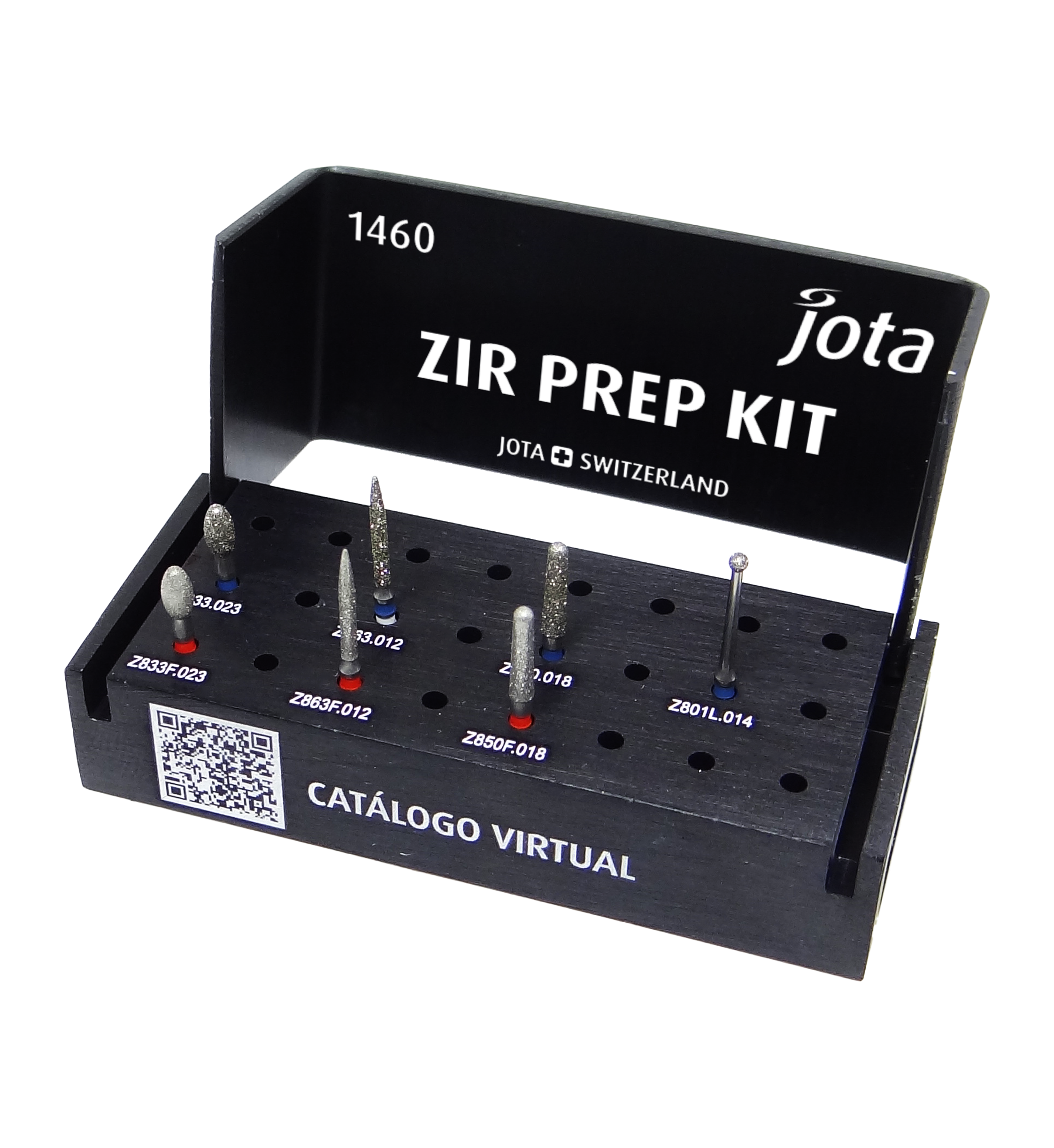 KIT JOTA "ZIR PREP"- PONTAS DIAMANTADAS ESPECIAIS PARA ZIRCÔNIA