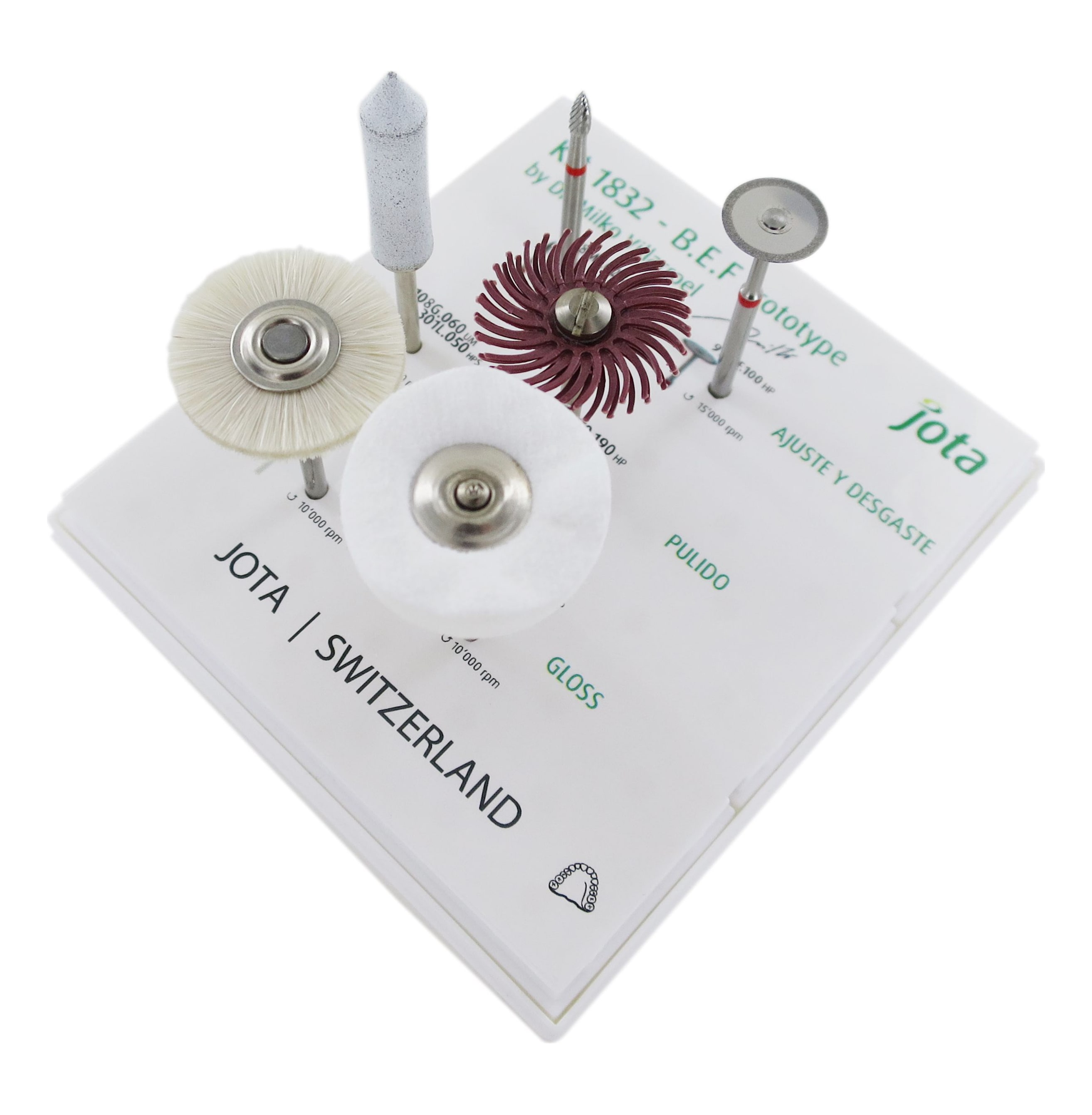 KIT JOTA "B.E.F PROTOTYPE BY DR. MILKO VILLARROEL" PARA PROVISORIOS