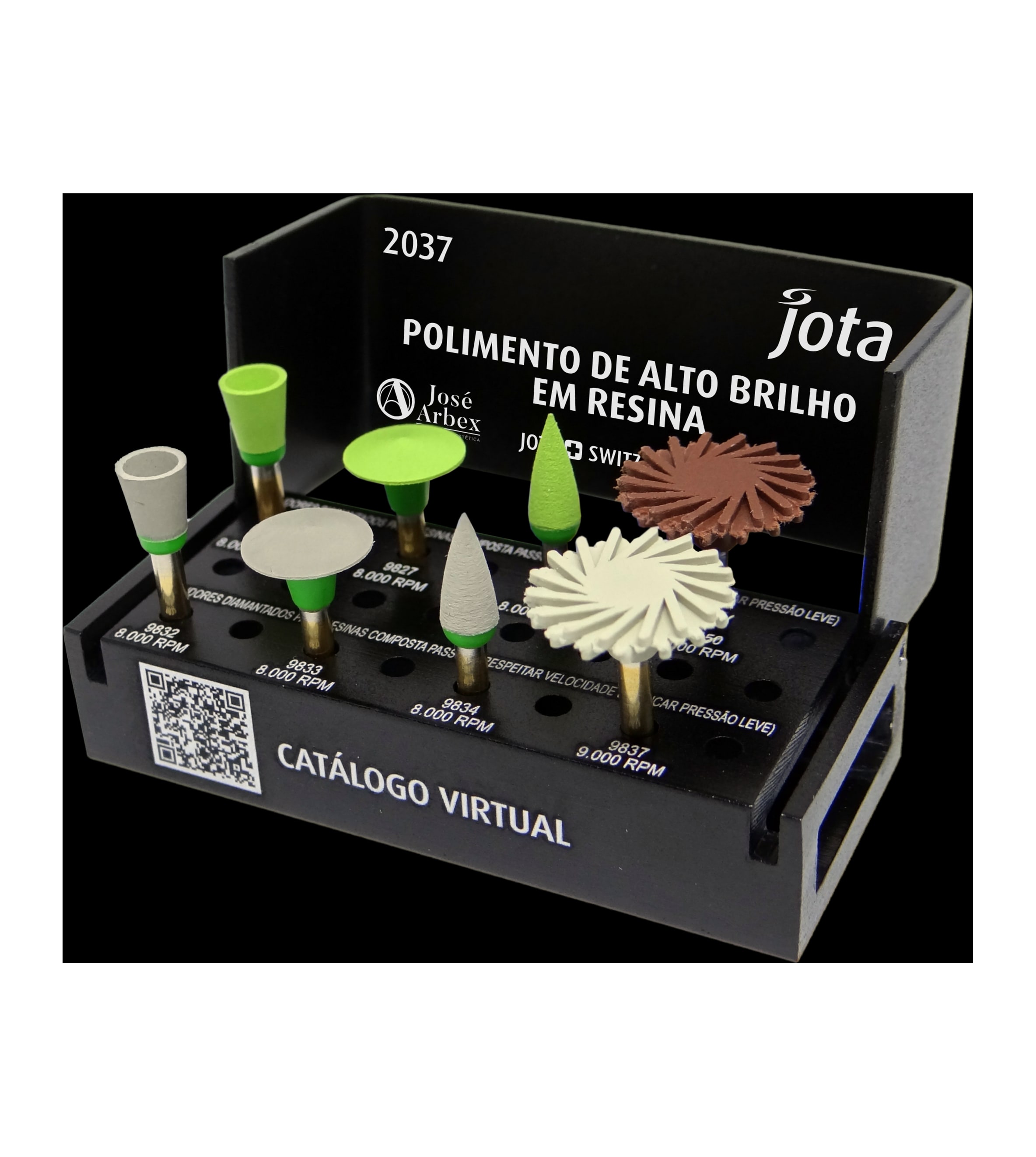KIT JOTA "POLIMENTO DE ALTO BRILHO EM RESINA" BY DR. JOSÉ ARBEX