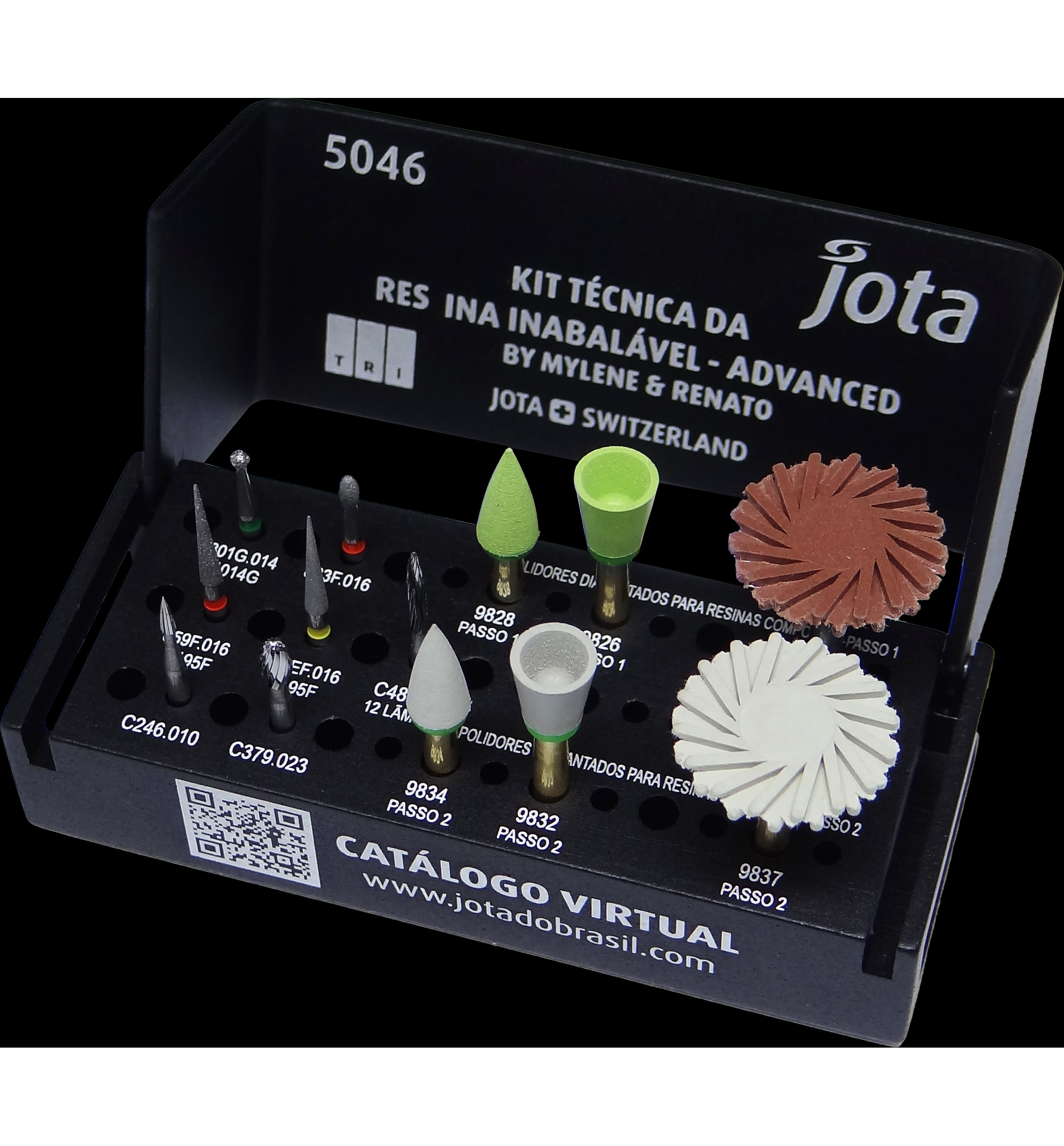 KIT JOTA TÉCNICA DA RESINA INABALÁVEL ADVANCED BY MILENE & RENATO