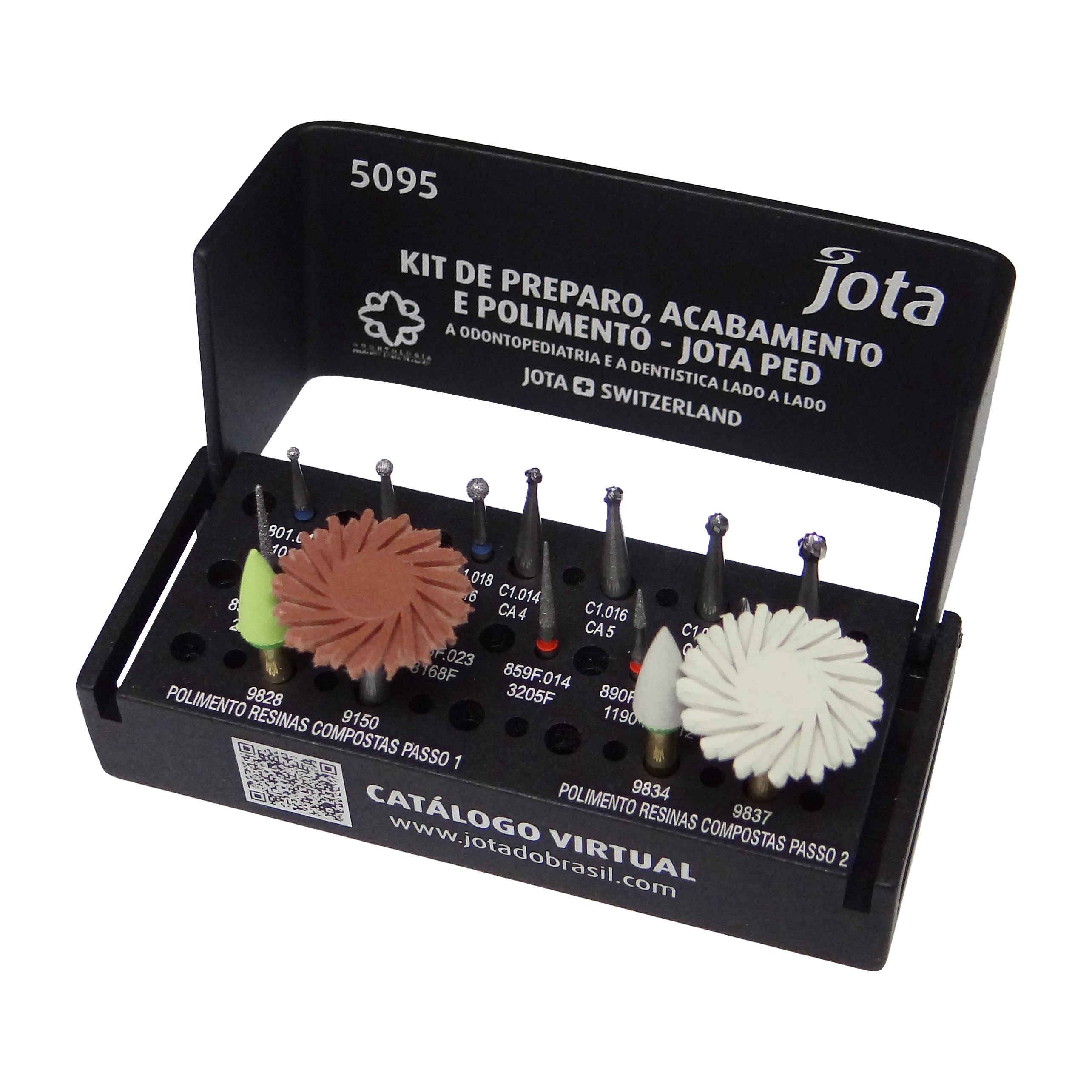 KIT JOTA "KIT DE PREPARO. ACABAMENTO E POLIMENTO - JOTA PED"